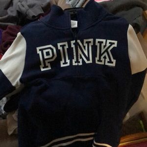 pink sweatshirt